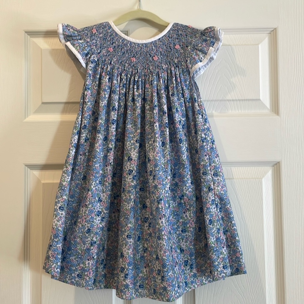 Cecil and Lou smocked dress | size 5